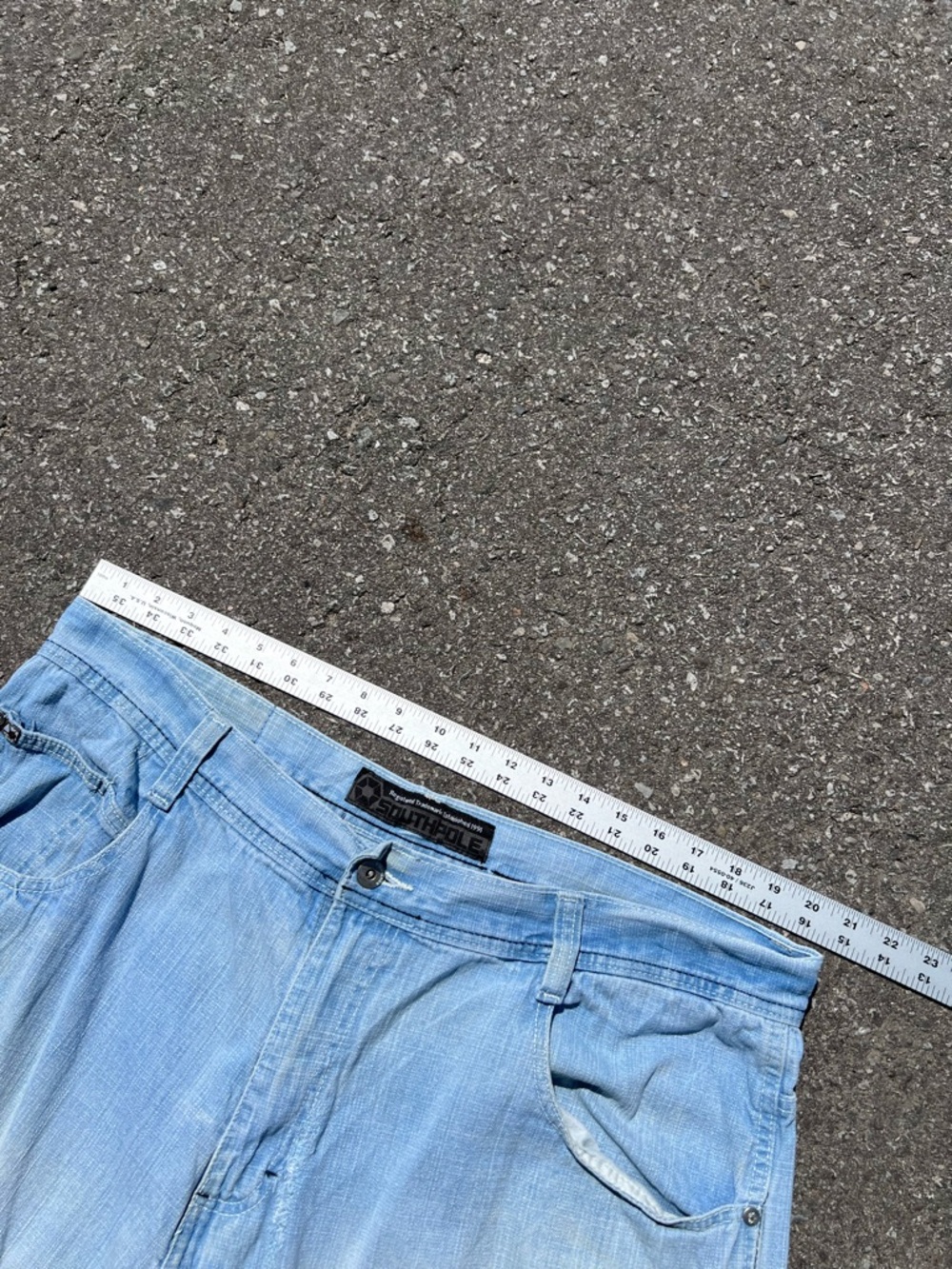 Y2K South Pole Baggy Jorts - Picture 6 of 6